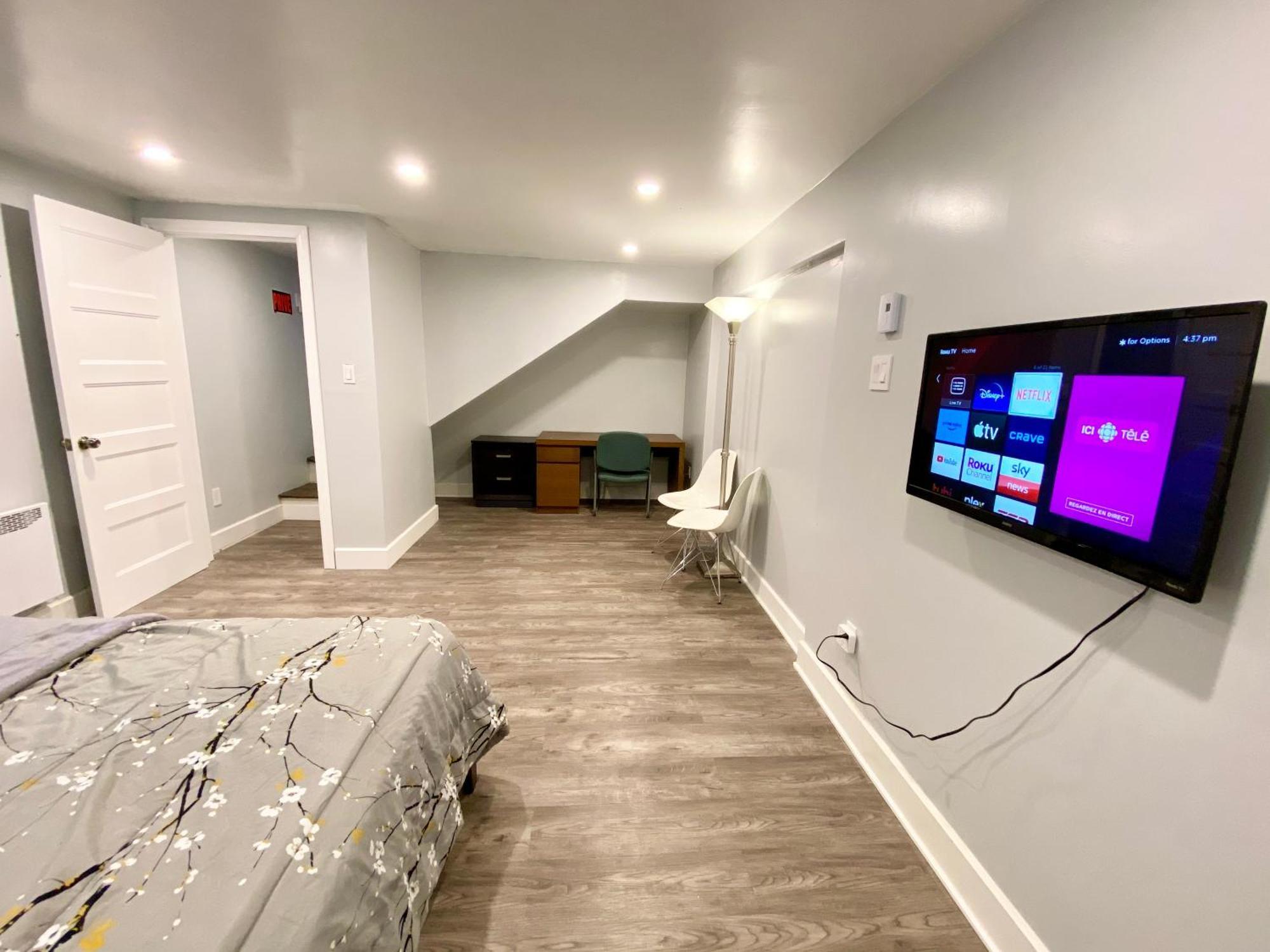 Montreal Homes - Affordable Rooms, Smart Tv, Shared Kitchen Exterior foto